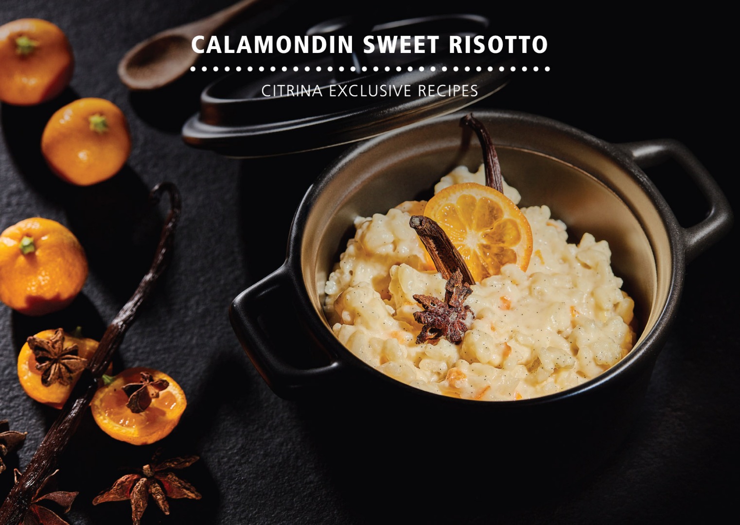 Calamondin - Oriana Risotto doce de Calamondin